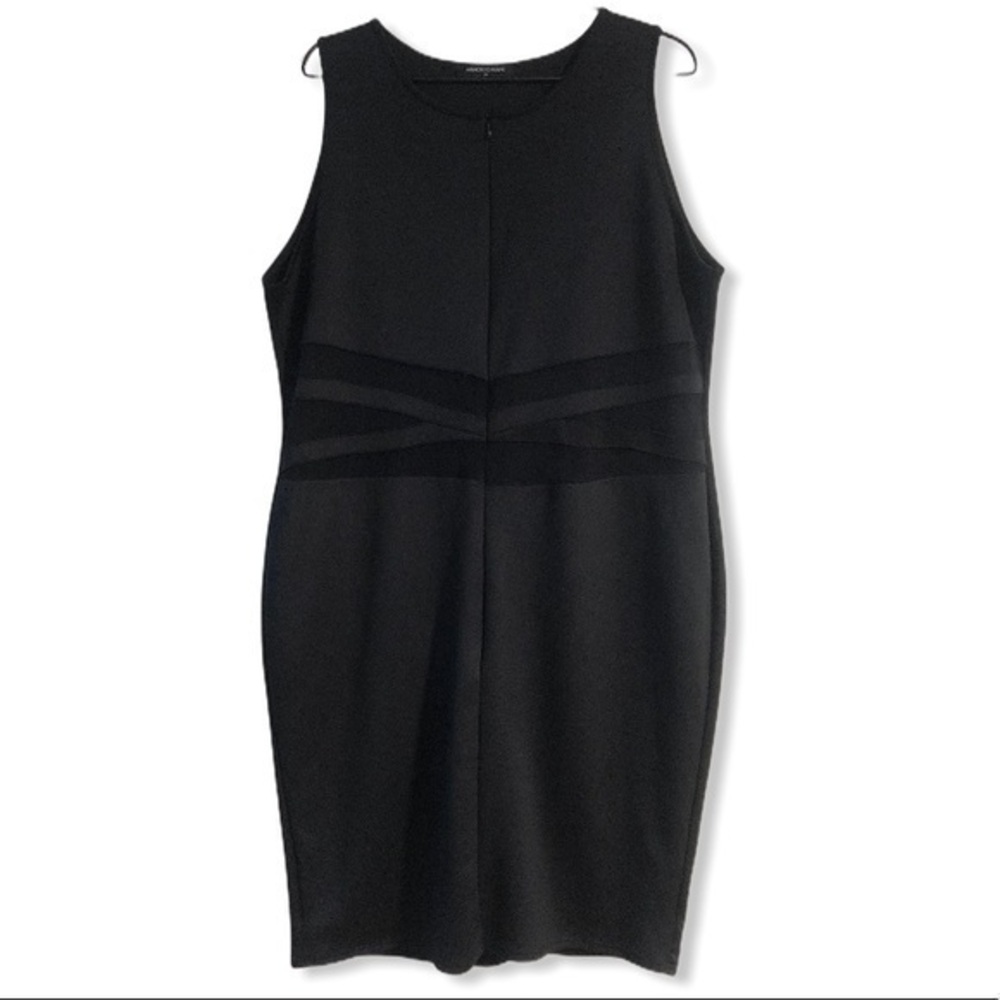 Fashion to Figure dress with sheer back waist